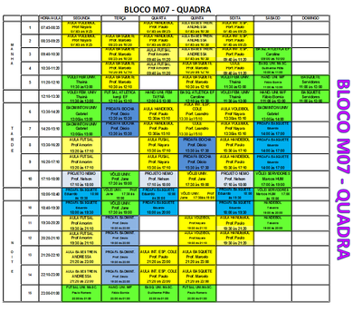 Quadra Bloco M07